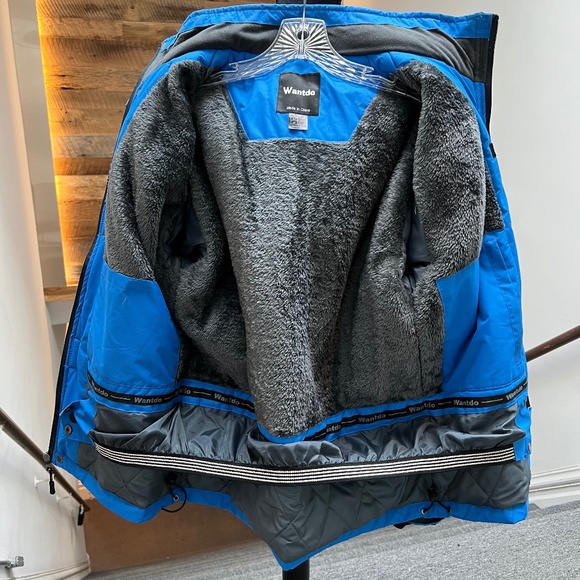 🌸 Wantdo Men's Mountain Waterproof Ski Jacket Windproof Rain  Winter Hooded - Picture 3 of 12